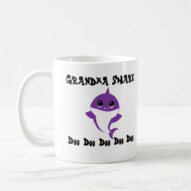 Tasse de café de requin de grand-maman (Gauche)