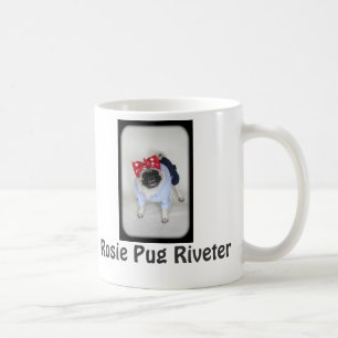 Tasse de café de rivoir de carlin de Rosie !