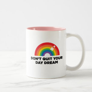 Tasse de café de rose d'arc-en-ciel de DQYDD