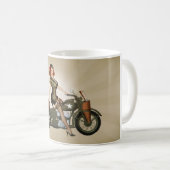 Tasse de café de sergent Davidson Army Motorcycle (Devant droit)