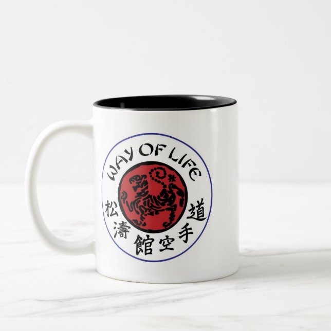 Tasse de café de Shotokan de mode de vie (Gauche)