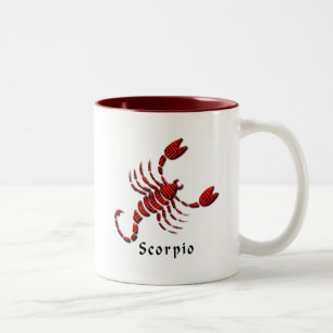 Tasse de café de signe de Scorpion