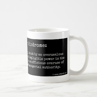 Tasse de café de Sindrome de meneur d'équipe
