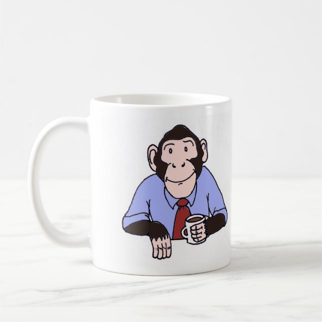 Tasse de café de singe (Gauche)