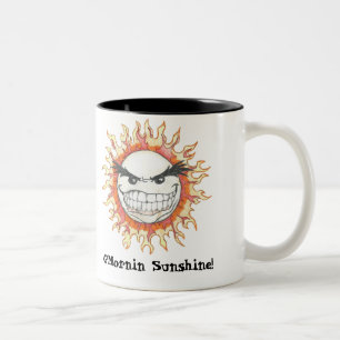 Tasse de café de soleil de G'Mornin