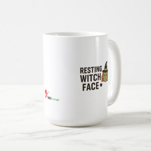 Tasse de café de sorcière sarcastique drôle Cadeau