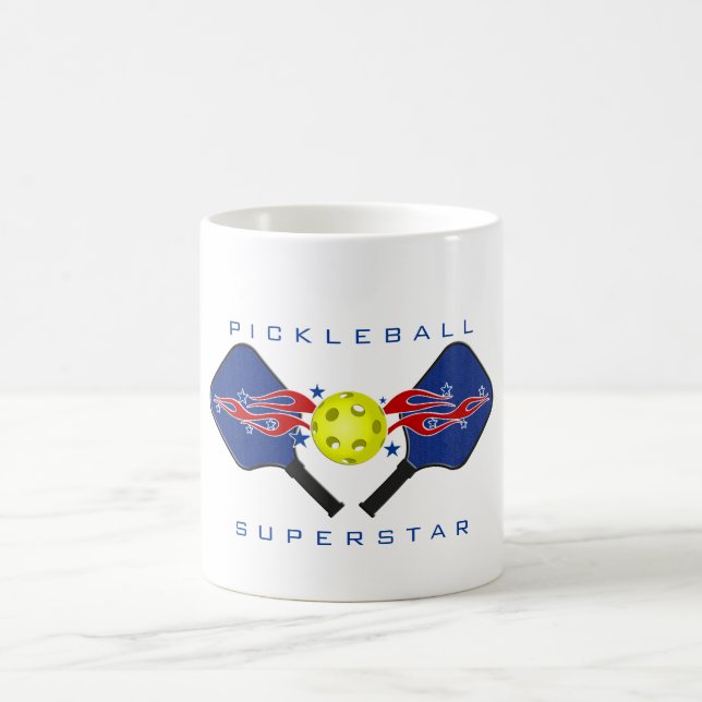 Tasse de café de superstar de Pickleball (Centre)