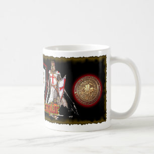 Tasse de café de Templars de chevaliers