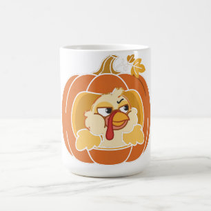 Tasse de café de Thanksgiving déguisement dinde ci