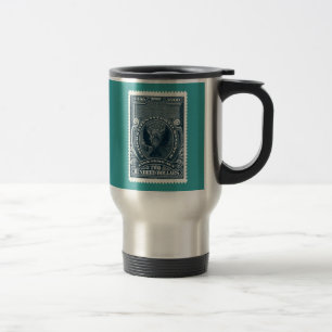 Tasse de café de timbre d'impôts