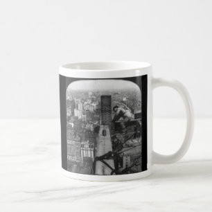 Tasse de café de travailleurs de fer de New York