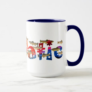 Tasse de café de truite Brown de FeΩΩatic