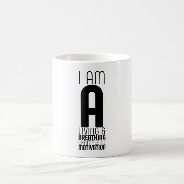 Tasse de café de typographie (Centre)