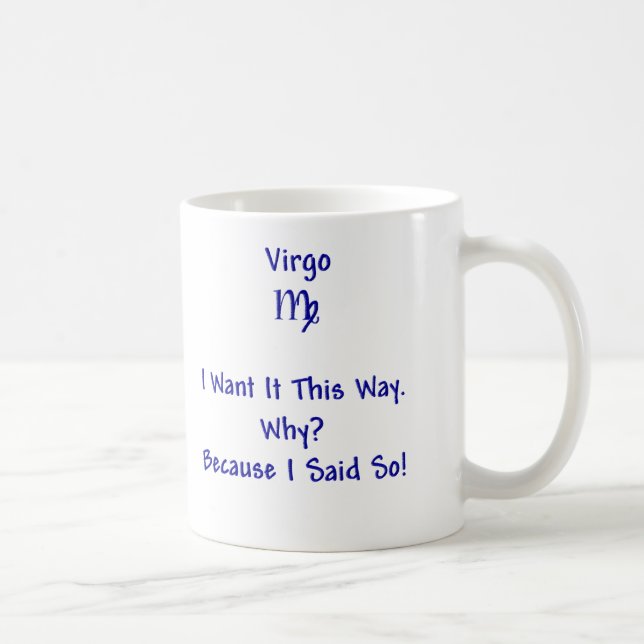 Tasse de café de Vierge (Droite)