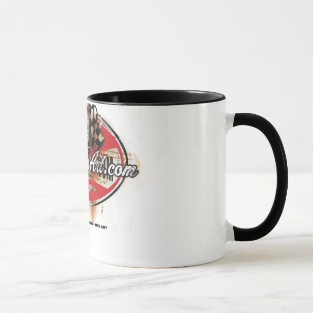 Tasse de café de vitesse d'art de Joe Morris (Droite)