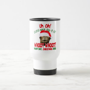 Tasse de café de voyage de Noël 2013 de chameau de