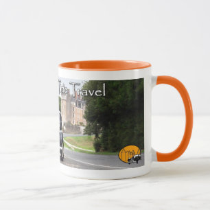 Tasse de café de voyage de temps du Val de Loire