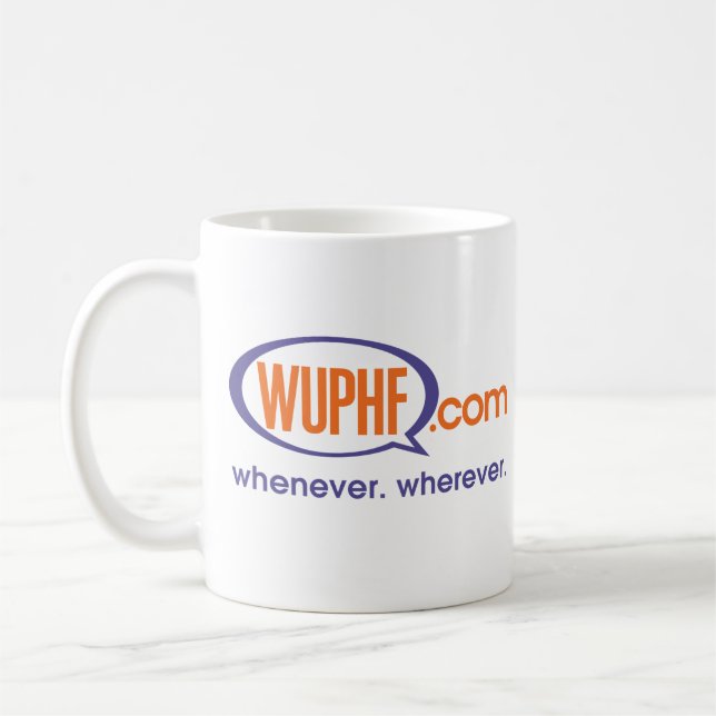 tasse de café de WUPHF.com (Gauche)