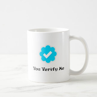 Tasse de café de #YouVerifyMe