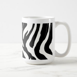 tasse de café de zèbre