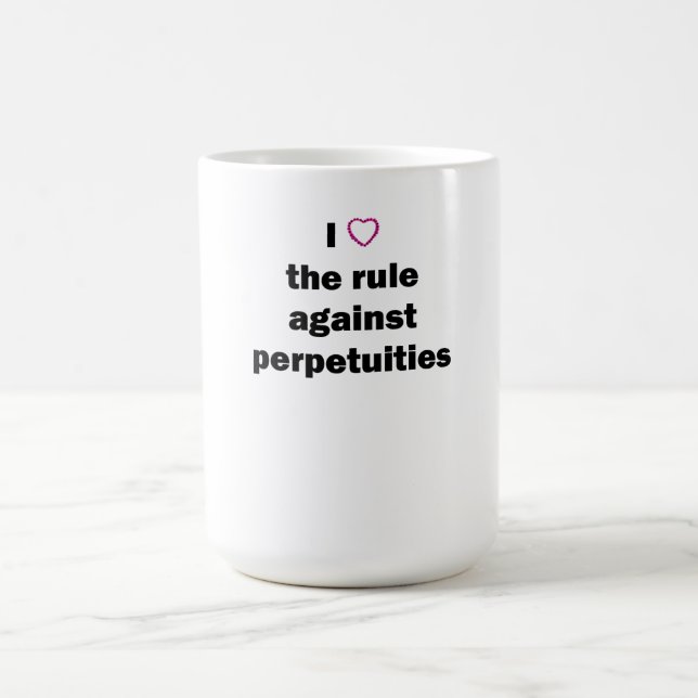 Tasse de café d'école de droit : R.A.P. (Centre)