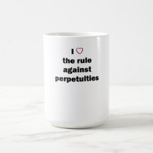 Tasse de café d'école de droit : R.A.P.