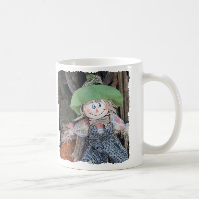 Tasse de café décorative d'épouvantail (Droite)