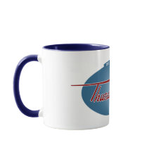 Tasse de café d'emblème de Thunderchief