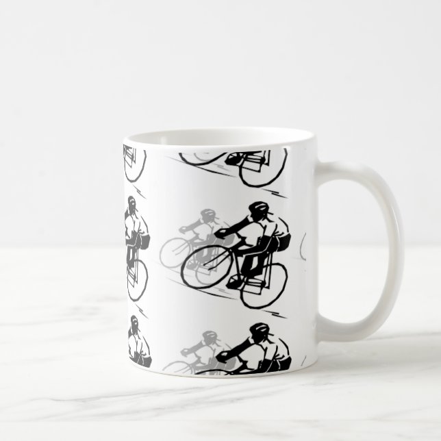 Tasse de café d'équitation de bicyclette (Droite)