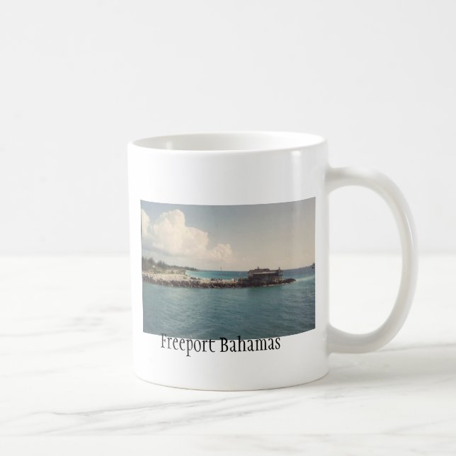 Tasse de café des Bahamas de port franc (Droite)