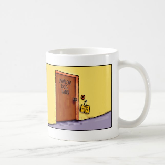 Tasse de café des chiens de Pavlov (couleur) (Droite)