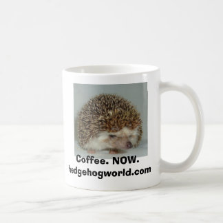tasse de café désagréable de hérisson