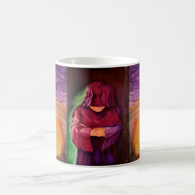 tasse de café design artistique Dans l'admiration  (Centre)