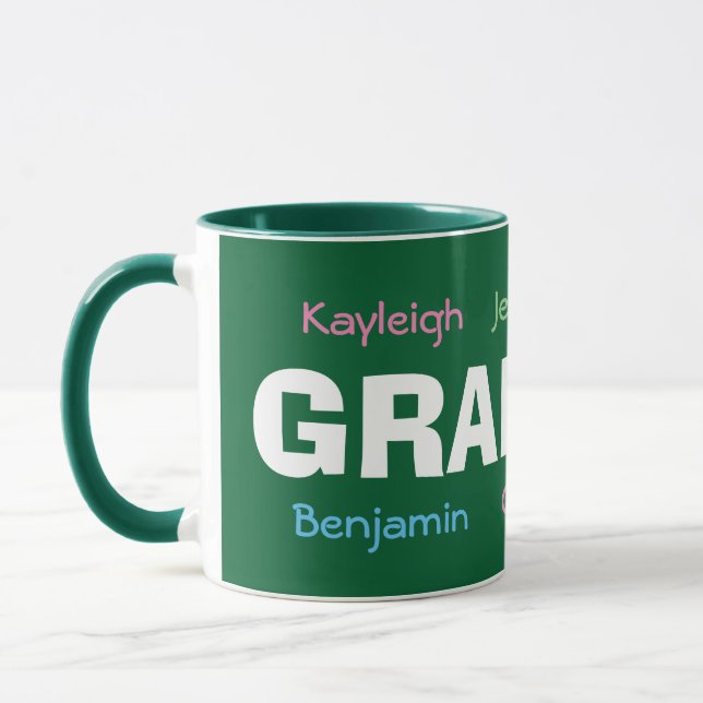 Tasse de café design GRAND-MÈRE (Gauche)