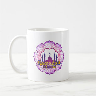 Tasse de café d'illustration de Ramadan Kareem