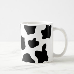 Tasse de café d'impression de vache