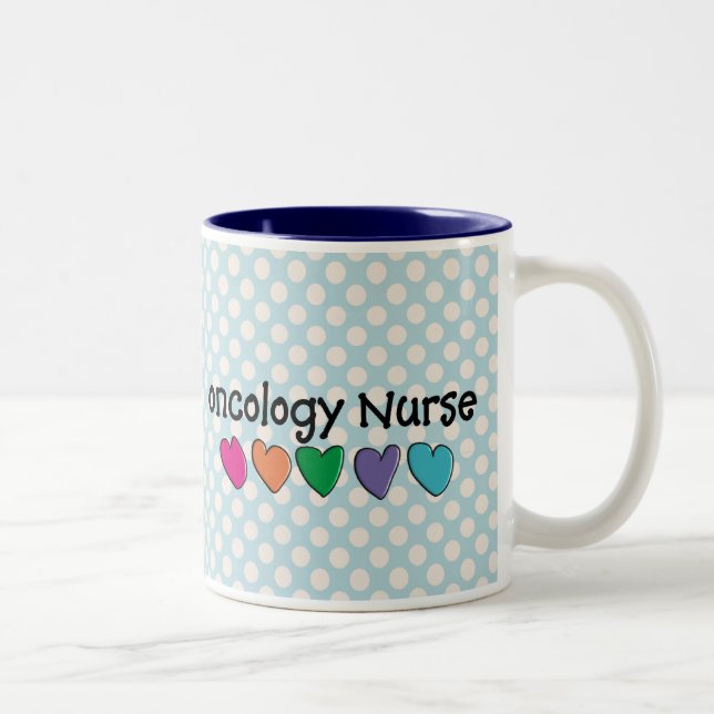 Tasse de café d'infirmière d'oncologie (Droit)