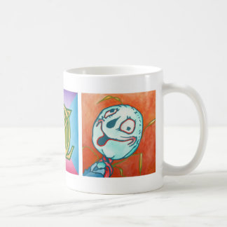Tasse de café d'once - once avec l'homme
