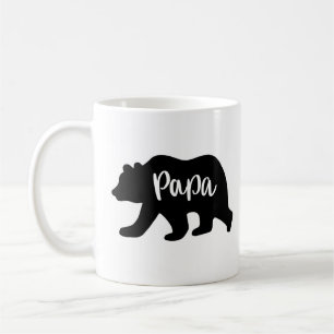 Tasse de café d'ours de papa