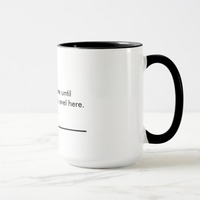 Tasse de café drôle (Droite)