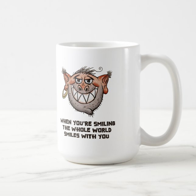 Tasse de café drôle (Droite)