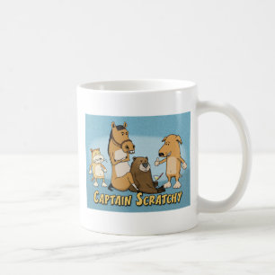 Tasse de café drôle : Capitaine Scratchy