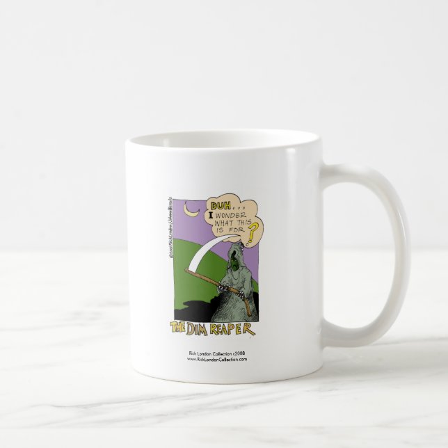 Tasse de café drôle de dessin animé d'Halloween de (Droite)
