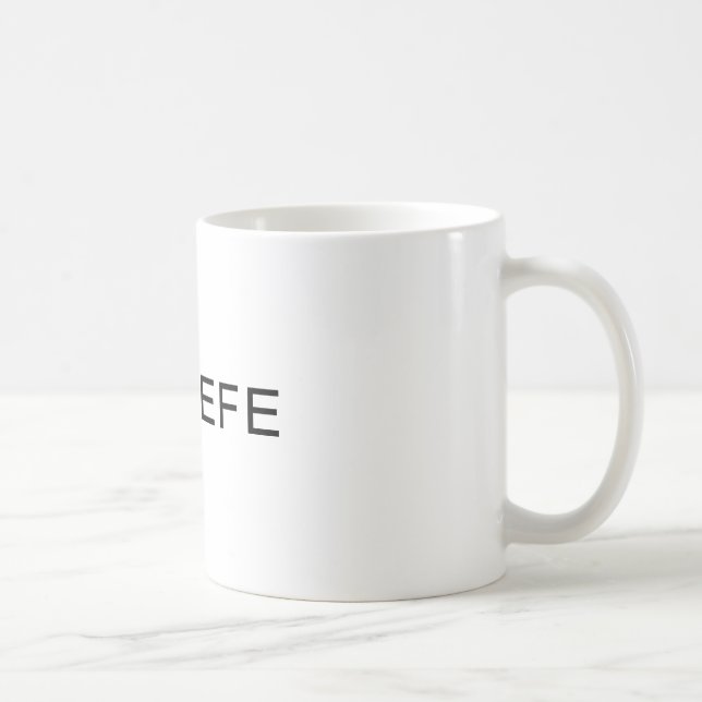 Tasse de café drôle de gazouillement d'atout de (Droite)