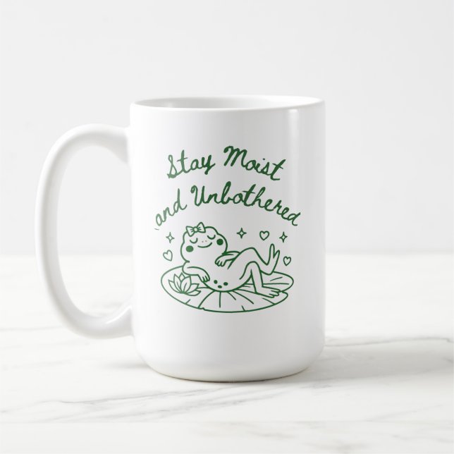 Tasse de café drôle de grenouille Cadeau (Gauche)
