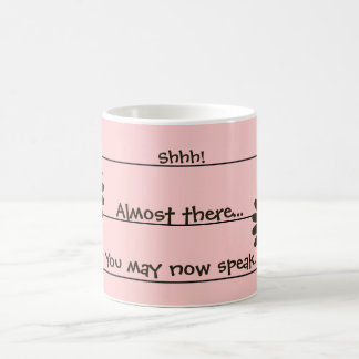 Tasse de café drôle de matin