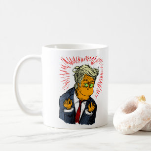 Tasse de café drôle de Noël d'atout