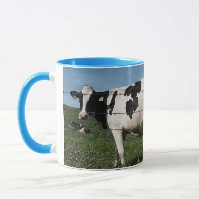 Tasse de café drôle de vache pour des mamans (Gauche)