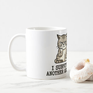 Tasse de café drôle et grincheuse pour l'humour d'