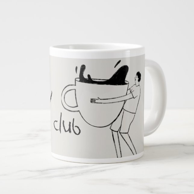 Tasse de café drôle pour le matin (Devant droit)